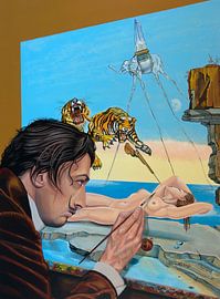 Salvador Dali Painting by Paul Meijering