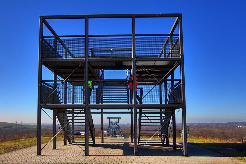 Uitzicht met perspectief van Edgar Schermaul