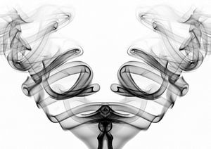 Smoke Art - Flügelmann von LYSVIK PHOTOS