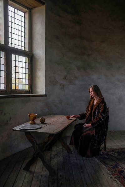 Melancholy II (like Johannes Vermeer) by Affect Fotografie