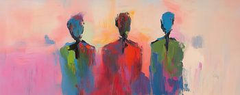 Abstrakte Figuren | Figuren mit lebhaften Farben