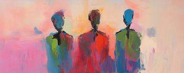 Abstracte Figuren | Figuren met Levendige Kleuren