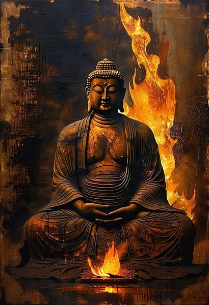 Bouddha / Boeddha par MIROKKU