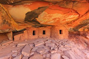 Gefallene Dachruine, Utah, USA. von Henk Meijer Photography