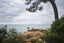 Fishing huts & Trees by Fine-Art Landscapes