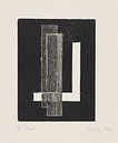 Bauhaus, LÁSZLÓ MOHOLY-NAGY, zonder titel, 1922 van Atelier Liesjes thumbnail