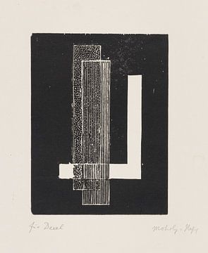 Bauhaus, LÁSZLÓ MOHOLY-NAGY, zonder titel, 1922