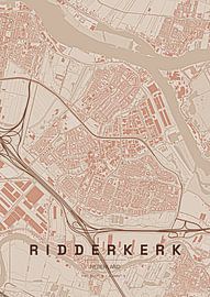 Ridderkerk Plattegrond van Stef van Campen