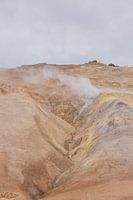 Termitenlandschaft in Island