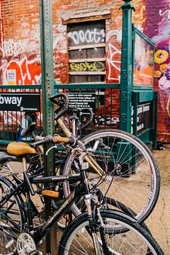 Brooklyn fiets II van Bethany Young Photography