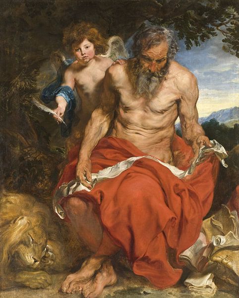 Saint Jerome, Anthony van Dyck van Meesterlijcke Meesters