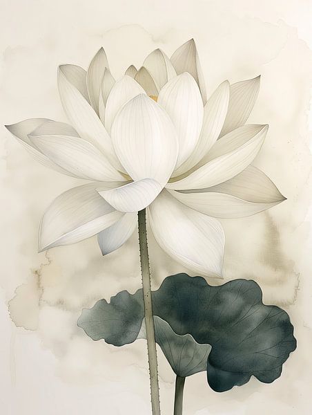 Lotus flower by Bert Nijholt