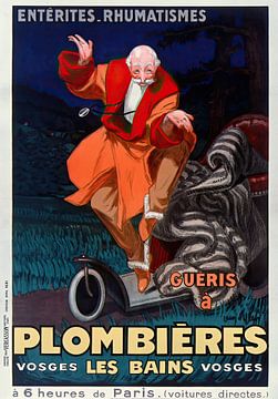 Jean d'Ylen - Entérites rhumatismes guéris à Plombières les Bains, Vosges (1931) van Peter Balan