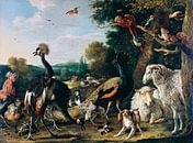 Dieren voor de Ark van Noach, Melchior d'Hondecoeter van Meesterlijcke Meesters thumbnail
