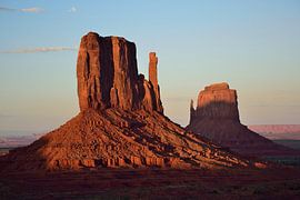 The Mittens at sunset by Frank's Awesome Travels