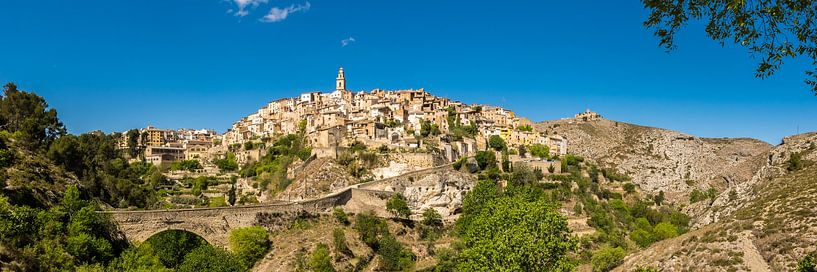 Panorama (3:1) of Bocairent, Spain by René Weijers