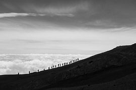 Walking on Etna by Rosella Fennis