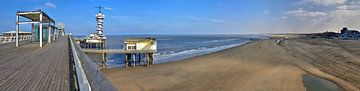 Panorama van de Pier van Scheveningen van Jan Kranendonk