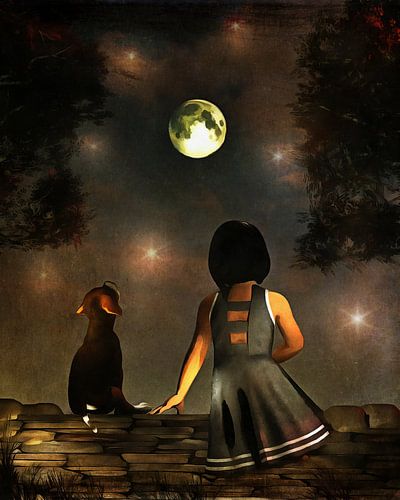 Kinderen Kunst: Een romantische ontmoeting