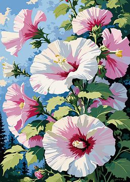 Morning Hibiscus Garden