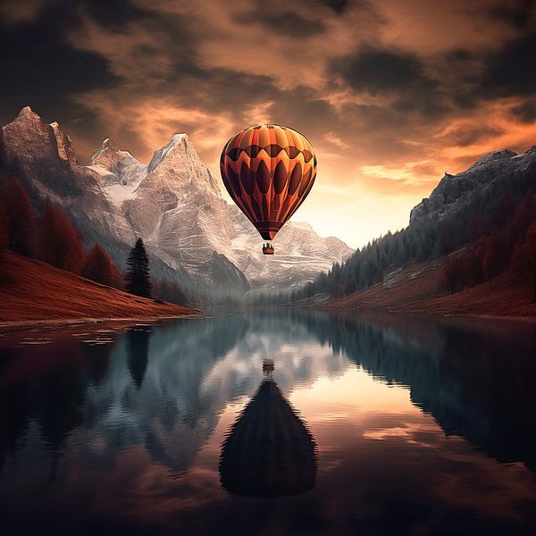 Landschaft von fernlichtsicht