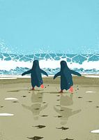 Strand Pinguïns