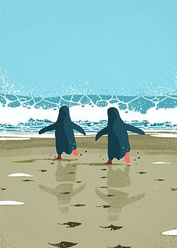 Beach Penguins
