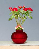 Stilleven met watermeloen