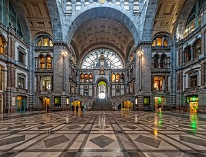 Cathédrale de Portal | Gare centrale | Anvers sur Rob de Voogd / zzapback