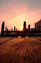Zonsondergang in Venetië aan de steiger par noeky1980 photography Aperçu