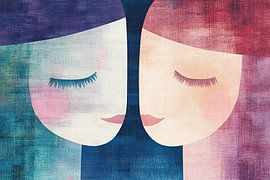 Serene Art | Zen Faces by Zen and More