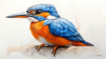 ijsvogel van Gelissen Artworks