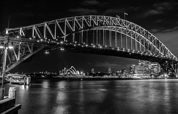 Impressive Harbour Bridge , Sydney , Australië #4 van Jan-Hessel Boermans