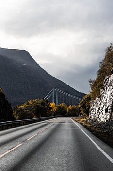 Auf dem Weg nach Kristiansund, Norwegen