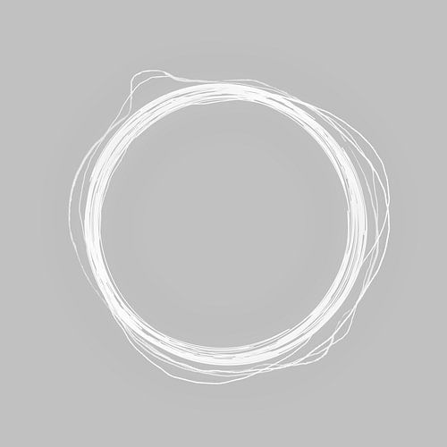 Maankrachtlijnen Vormen in Grijs