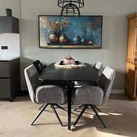 Photo de nos clients: Turquoise Antique par Studio BB, sur toile