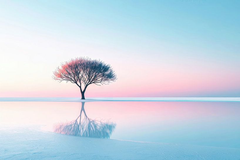 Tree on the bank-80 by Rautenberg Digital Art Maritim