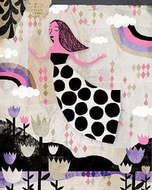 Lucy im Himmel, Rosa, Lila, Michael Mullan von Wild Apple