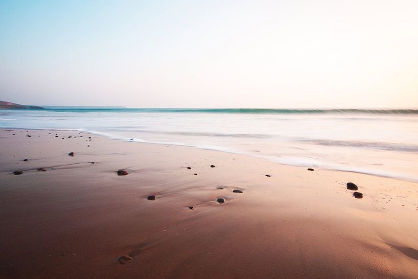 Pastel Beach by Walljar