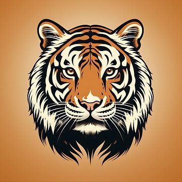 Vector image Tiger by PixelPrestige