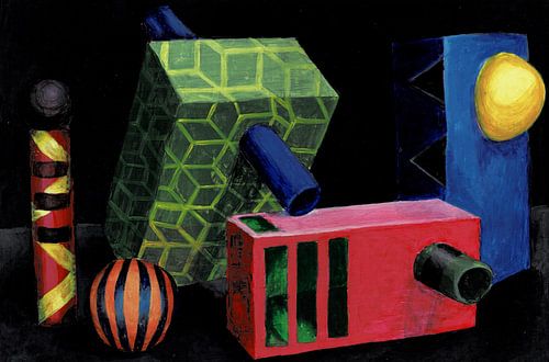 Abstract Box Stillleben