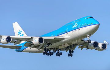 KLM Boeing 747-400 "Stadt Guayaquil". von Jaap van den Berg