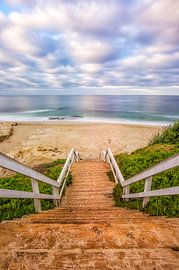 Down To Windansea Beach by Joseph S Giacalone Photography