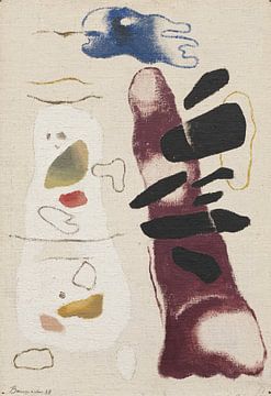 Willi Baumeister - Mit Amöbenform (1938)