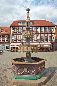 Wernigerode Marktplatz - Wohltäterbrunnen