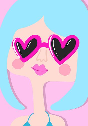 Heart Shades Smile