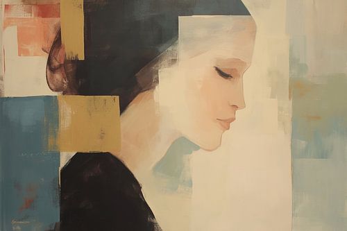 Vrouwengezicht | The Gentle Whisper of Colors