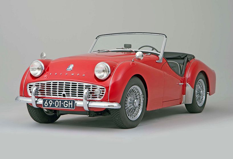 Triumph TR3 1961 by Willem van Holten
