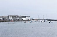 Port Rosnait, Isle of Whithorn, Schotland, Blauw van Imladris Images thumbnail