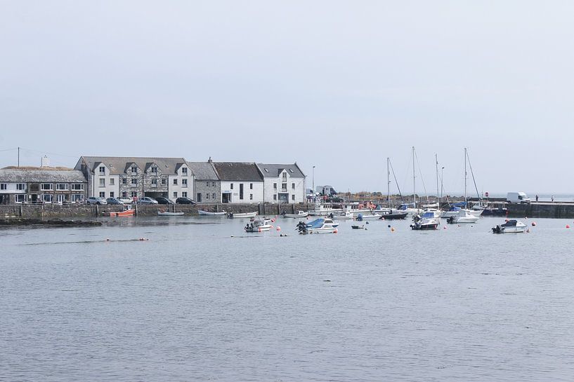 Port Rosnait, Isle of Whithorn, Schotland, Blauw van Imladris Images